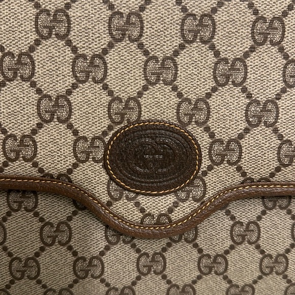 Gucci Envelope GG Monogram Shoulder Bag/Clutch - Picture 10 of 17
